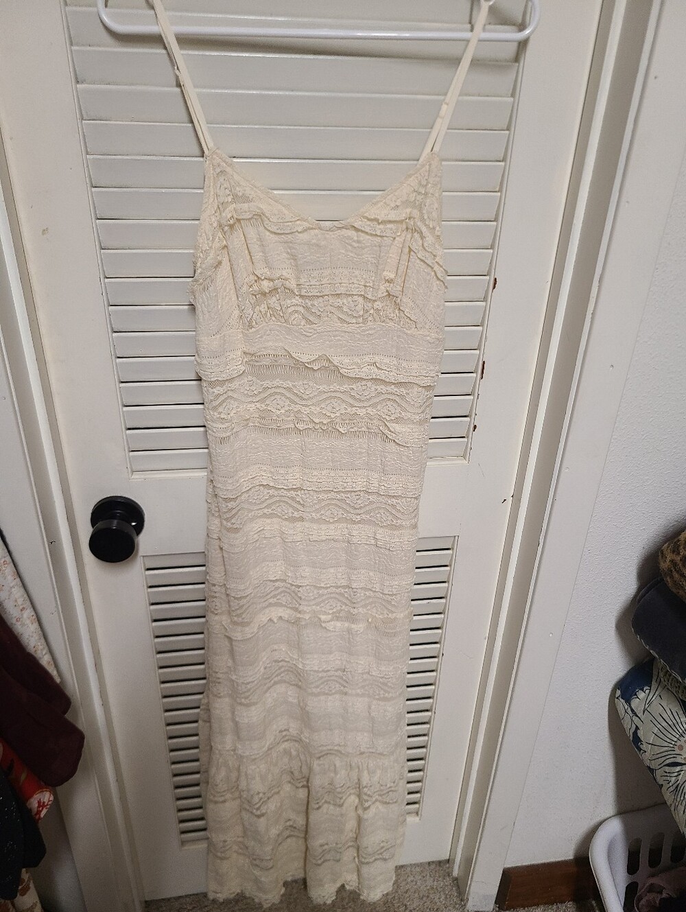 American Eagle Lace Boho Maxi Dress